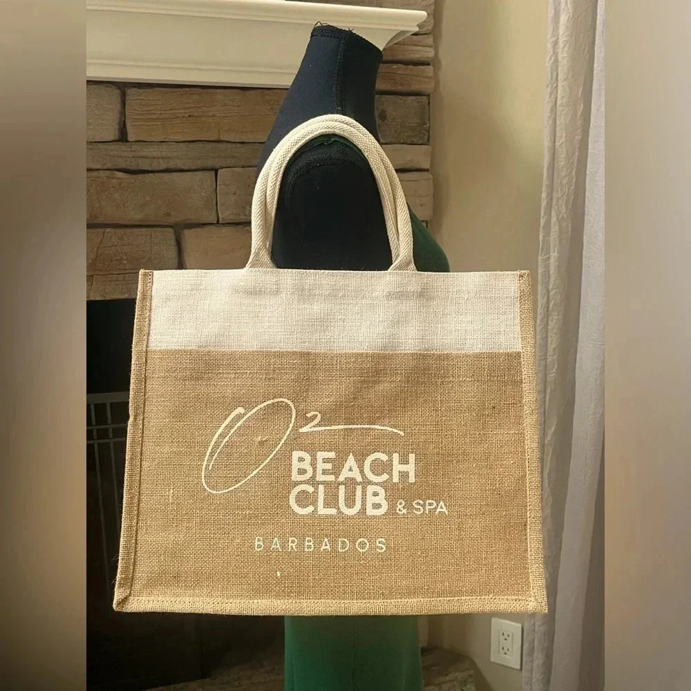 Beach bag from 5 start O Beach Club Barbados